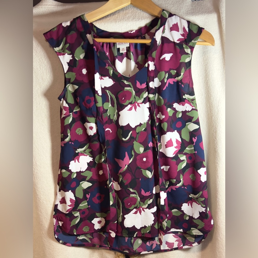 Merona Tie Front Blouse